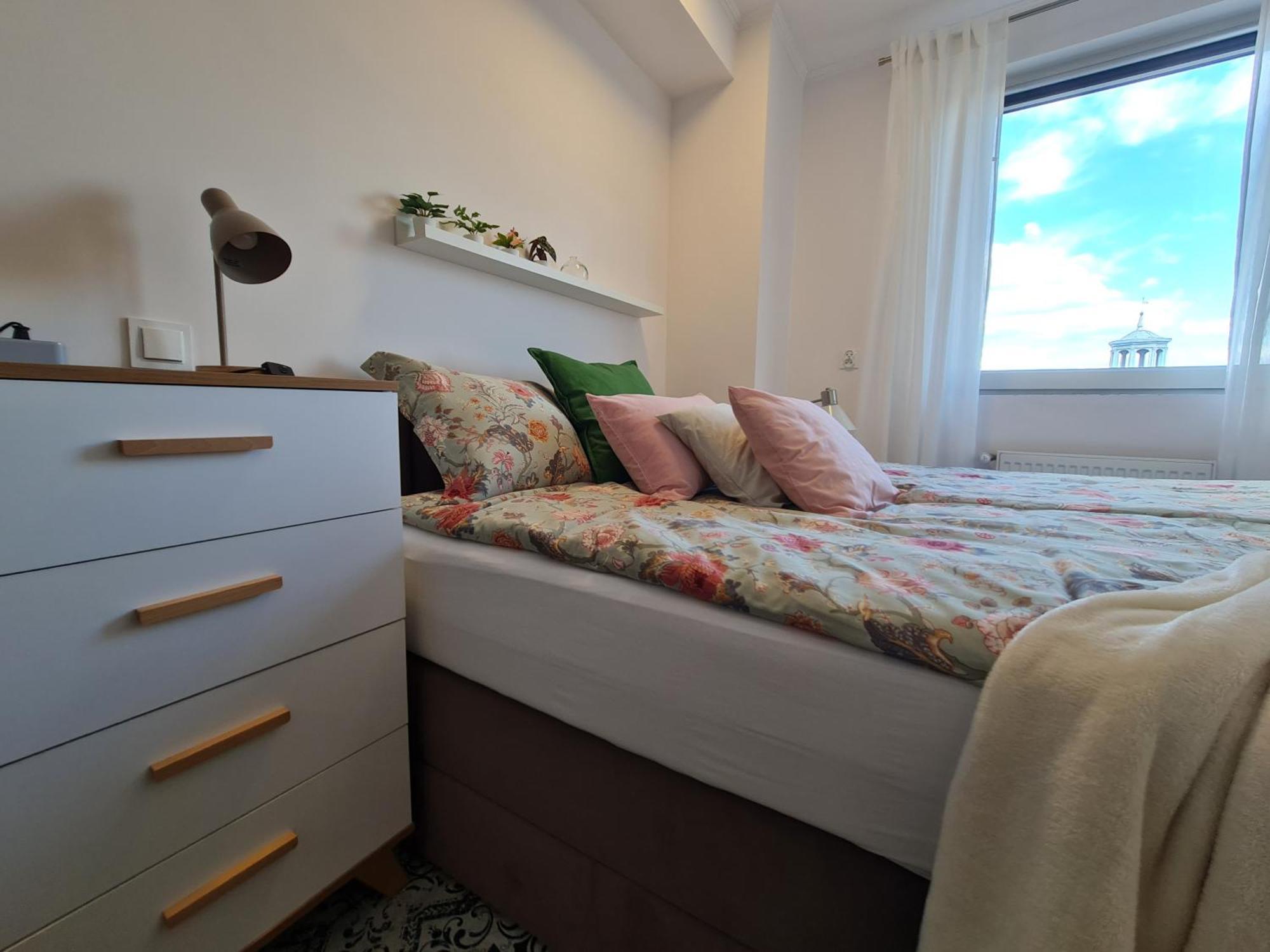 Apartament Wschodni Z Balkonem 4 Osoby Varsovia Exterior foto